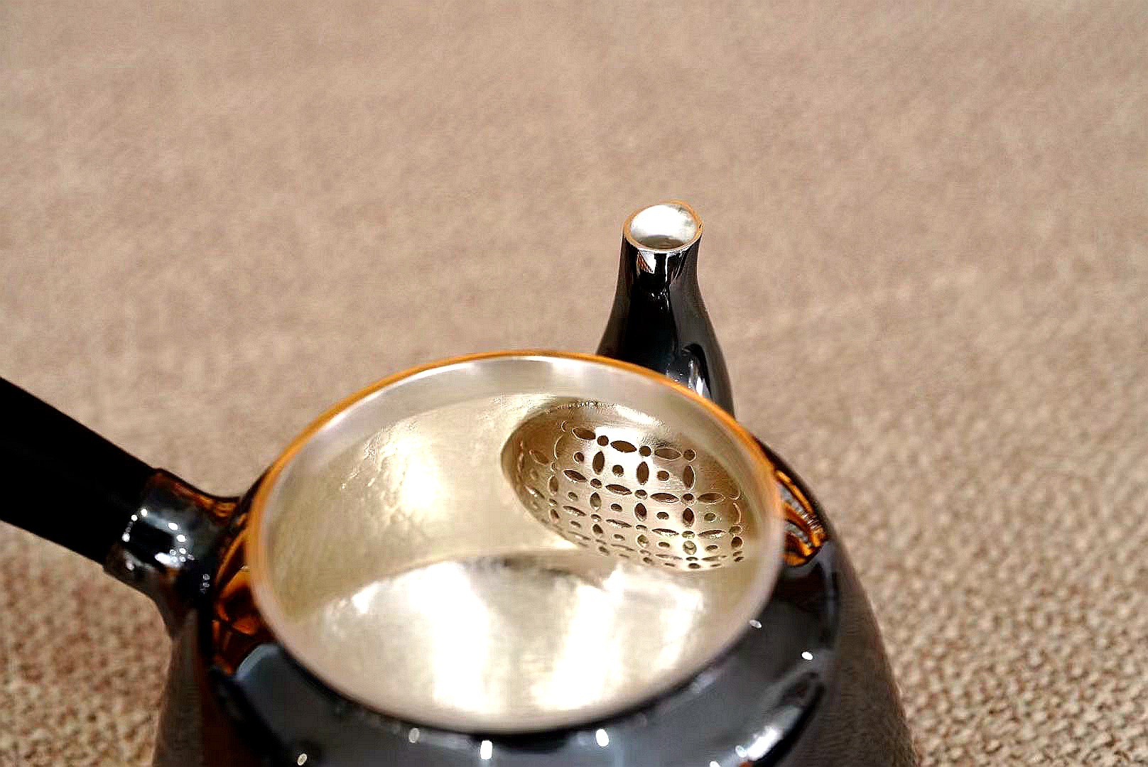 大理银壶小号日式侧把急须壶999足银小泡壶功夫茶具泡茶壶 批发