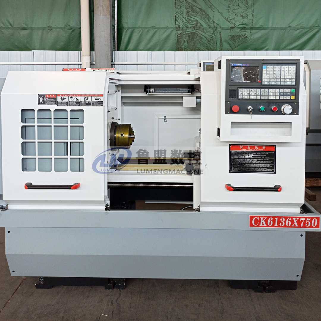 ck6136数控车床 双卡盘管螺纹卧式6132数控车床加工厂