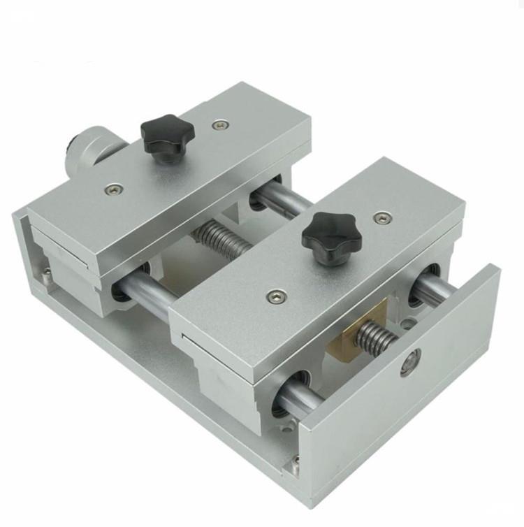 激光打标机锡箔纸夹具薄纸切割夹具黄金切割夹具水平拉伸平移台