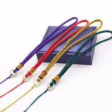 厂家直供 手把玩件绳璎珞线塑料环千眼菩提子吊坠挂绳车挂批发