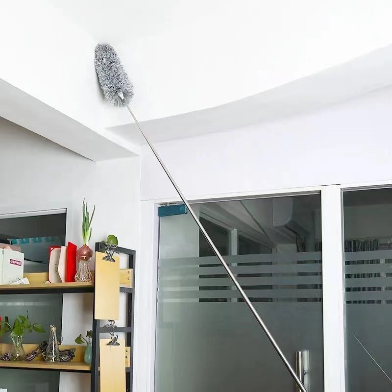 Popular Feather Duster 2.5 M 2.8 M Household Dust Cleaning Ceiling Dust Brush Extended Telescoping Dust Remove Brush