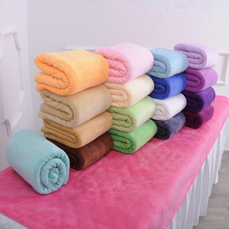 美容毛巾美容院铺床巾按摩足疗洗浴大浴巾理发批发加厚吸水不掉毛