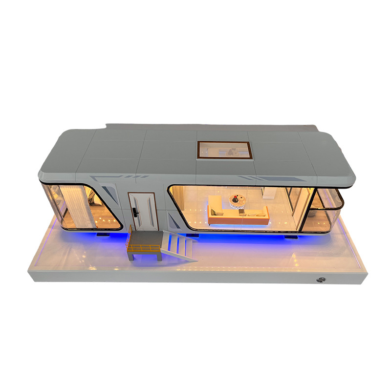 Integrated House Space Capsule Model House Apple Cabin Scenic Spot B & B Mobile Home Sunshine House Building Model