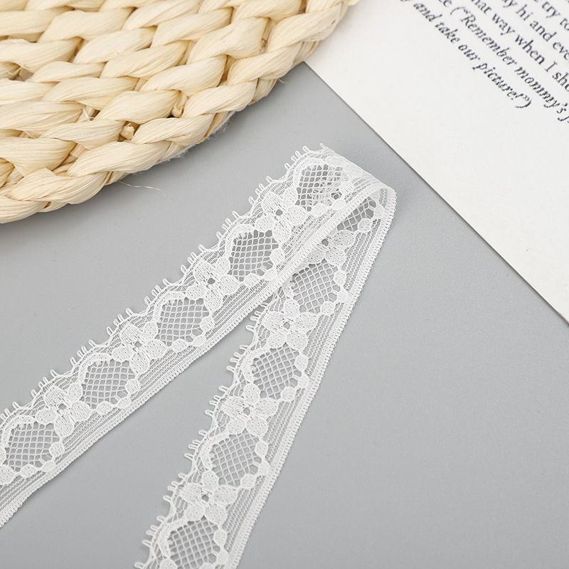 diamond mesh grace small lace this white lace handmade home textile supplies pattern encryption soft touch