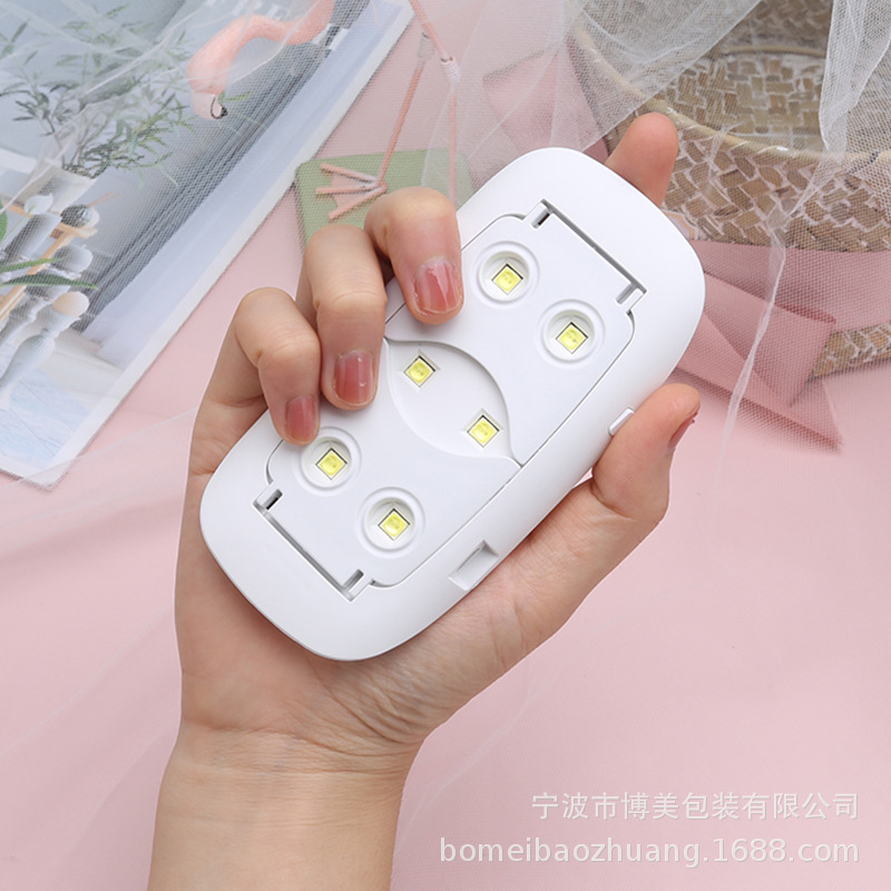 Sunmini Mini Mouse Hot Lamp Handheld Folding Phototherapy Machine Drying Nail Heating Lamp UV Curing UV Lamp