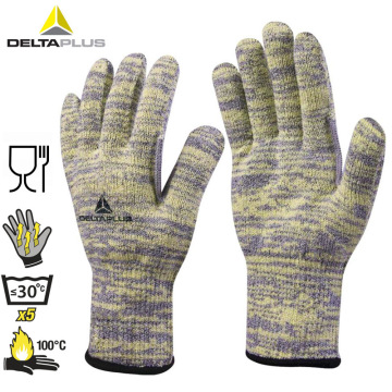 代尔塔加厚工作防割手套防刃耐磨防刀割家用厨房切菜杀鱼劳保手套