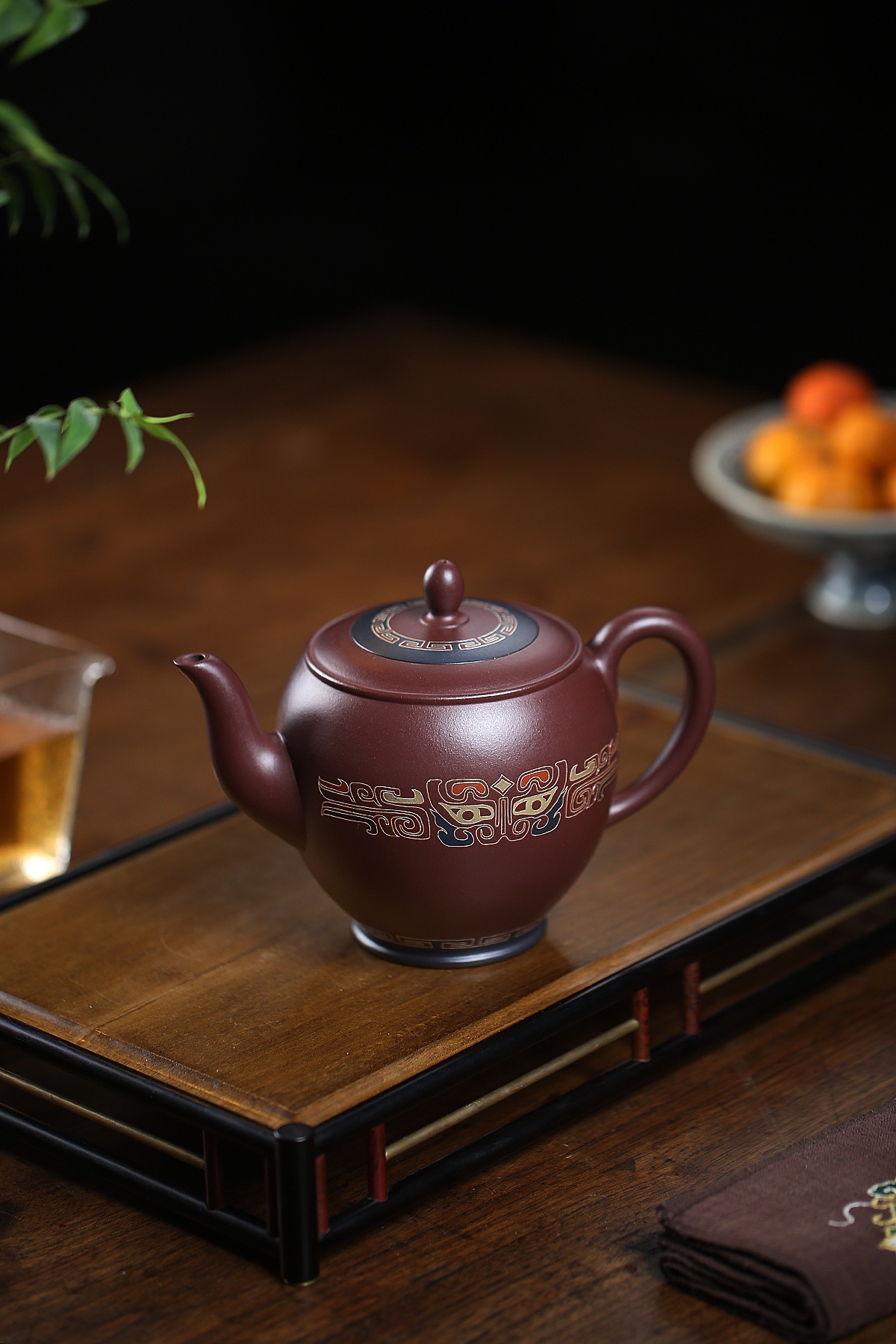 蒋惠娟紫砂壶 泥料家藏黄龙山原矿紫泥 660cc名家手工壶 一件代发