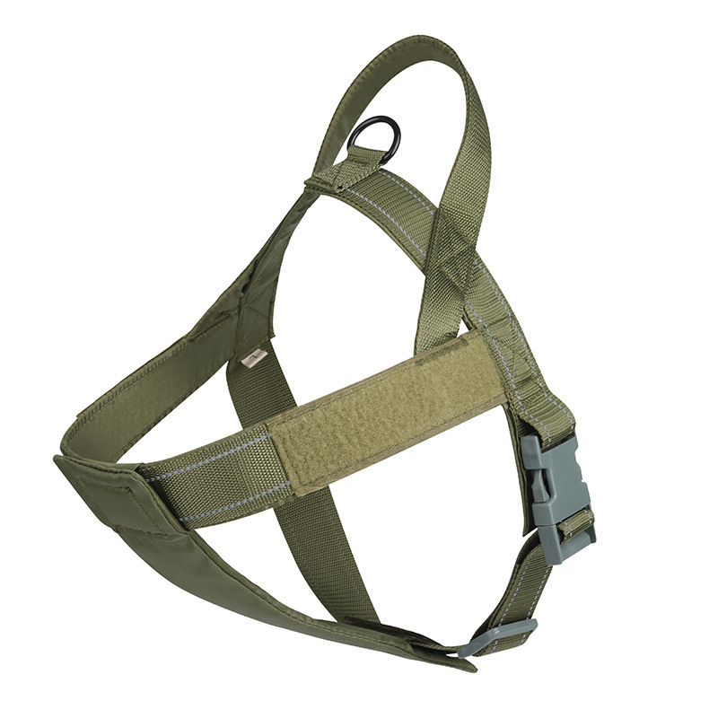 Cross-Border New Arrival Pet Harness Vest-Style Tactical Chest Strap Explosion-Proof Pet Hand Holding Rope Pet Supplies