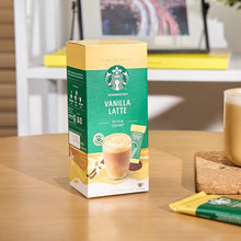 星巴.克（Starbuck.s）精品速溶花式卡布奇诺香草焦糖咖啡拿铁进