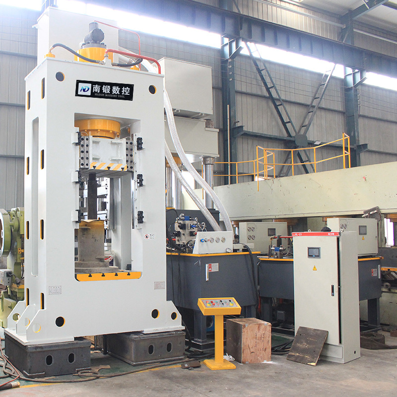 400吨模锻热锻液压机热挤压框架式油压机金属件热模锻压力机南锻