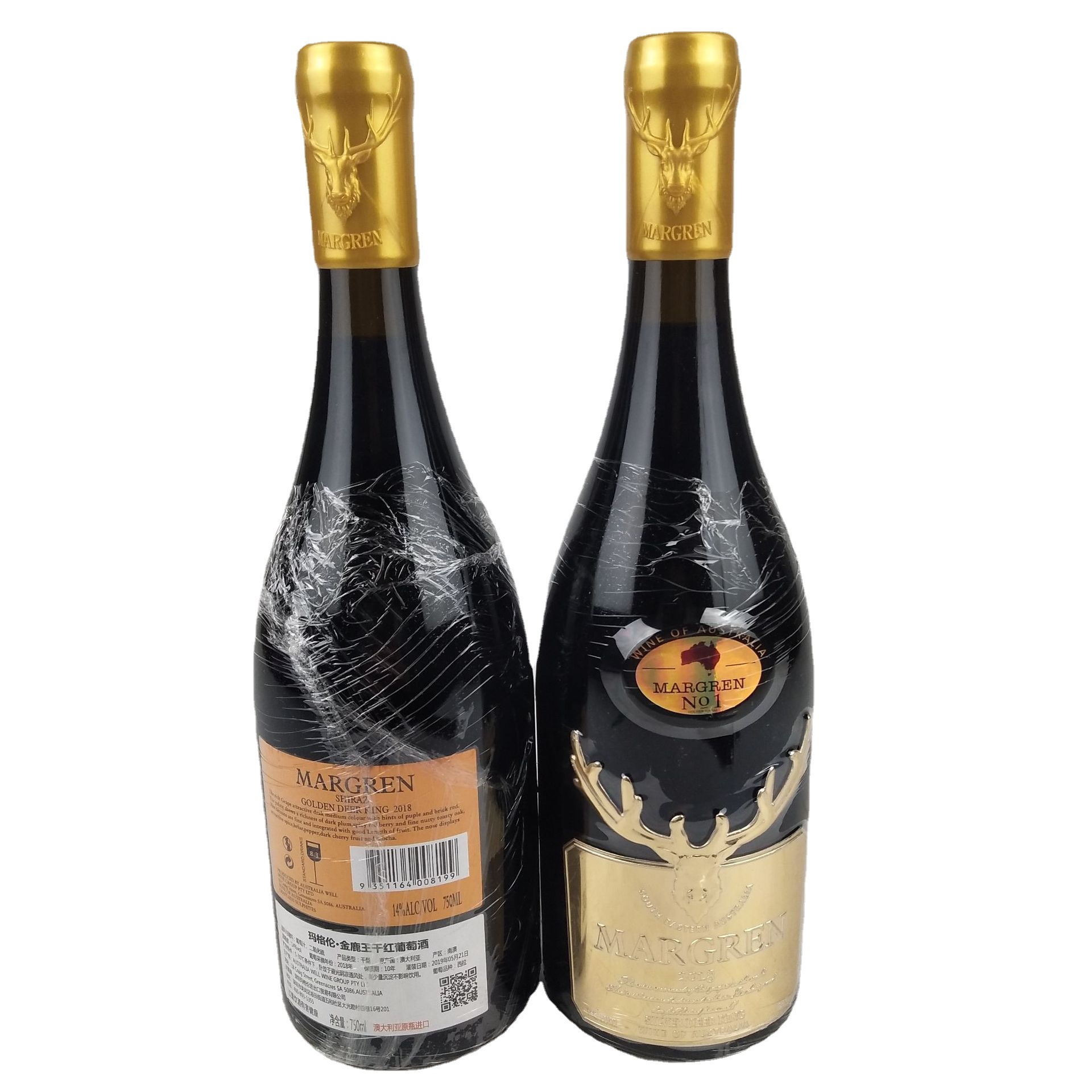 金鹿王干红葡萄酒14度西拉子南澳产区酒-阿里巴巴