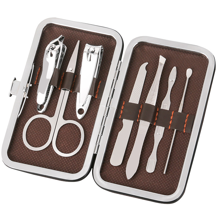 Nail Scissor Set Folding Bag 16-Piece Set Nail Clippers Manicure Set Nail Beauty Tool Set Full Set Nail Clippers Suit