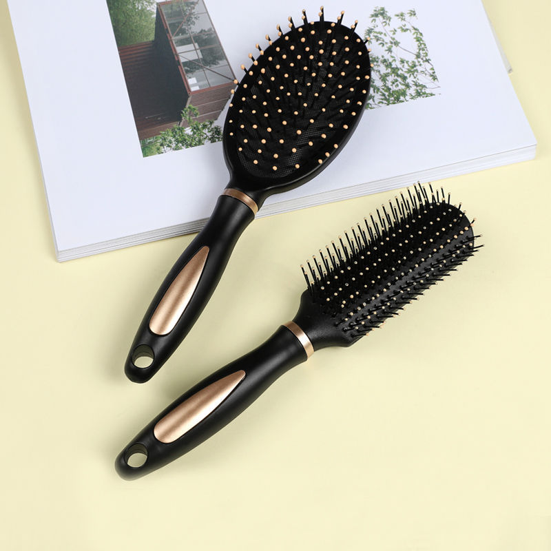 Home Hair Curling Comb Wholesale Men's and Women's Air Cushion Airbag Massage Comb Vent Comb Inner Buckle Hair Styling Cylindrical Roller Comb