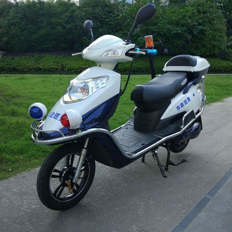 0成交0辆联防电摩巡逻车城管车 二轮联防消防踏板电动摩托车 治安巡逻