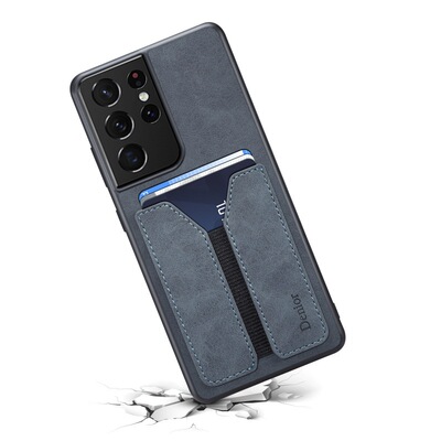 适用三星s21手机壳 s22ultra插卡手机后盖全包边防摔保护套note20