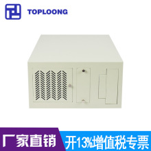 工控机箱TOP2408 八槽壁挂式工控机箱适用工业主板ATX电源非标机