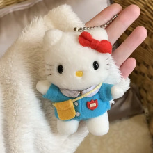 可爱幼稚园kitty挂件Hello包包饰品书包KT猫公仔hellokitty哈喽