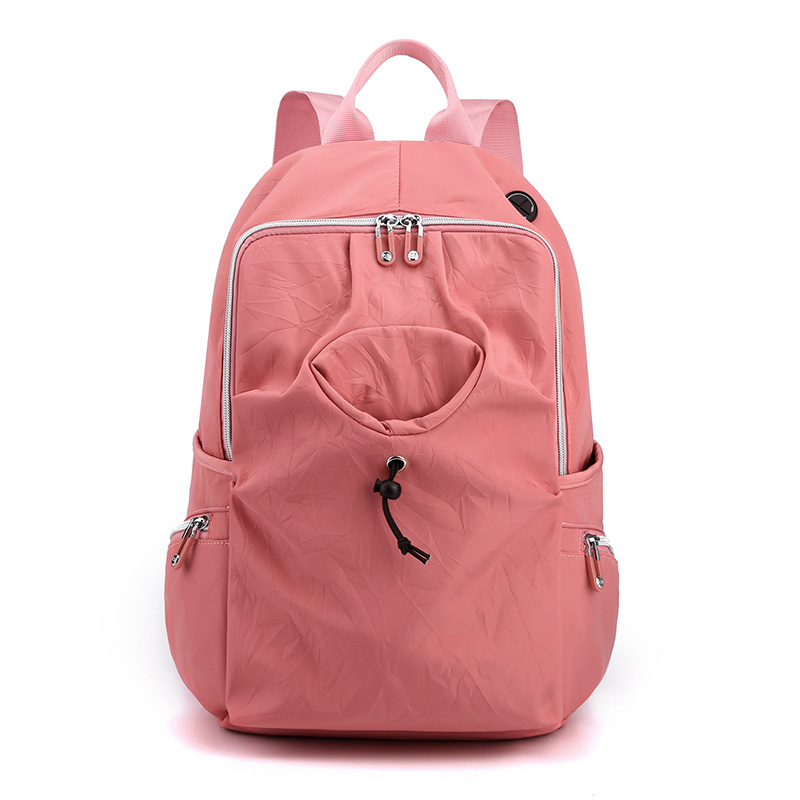 Nylon New Women's Backpack Student Bag Travel Bag Wholesale 8052