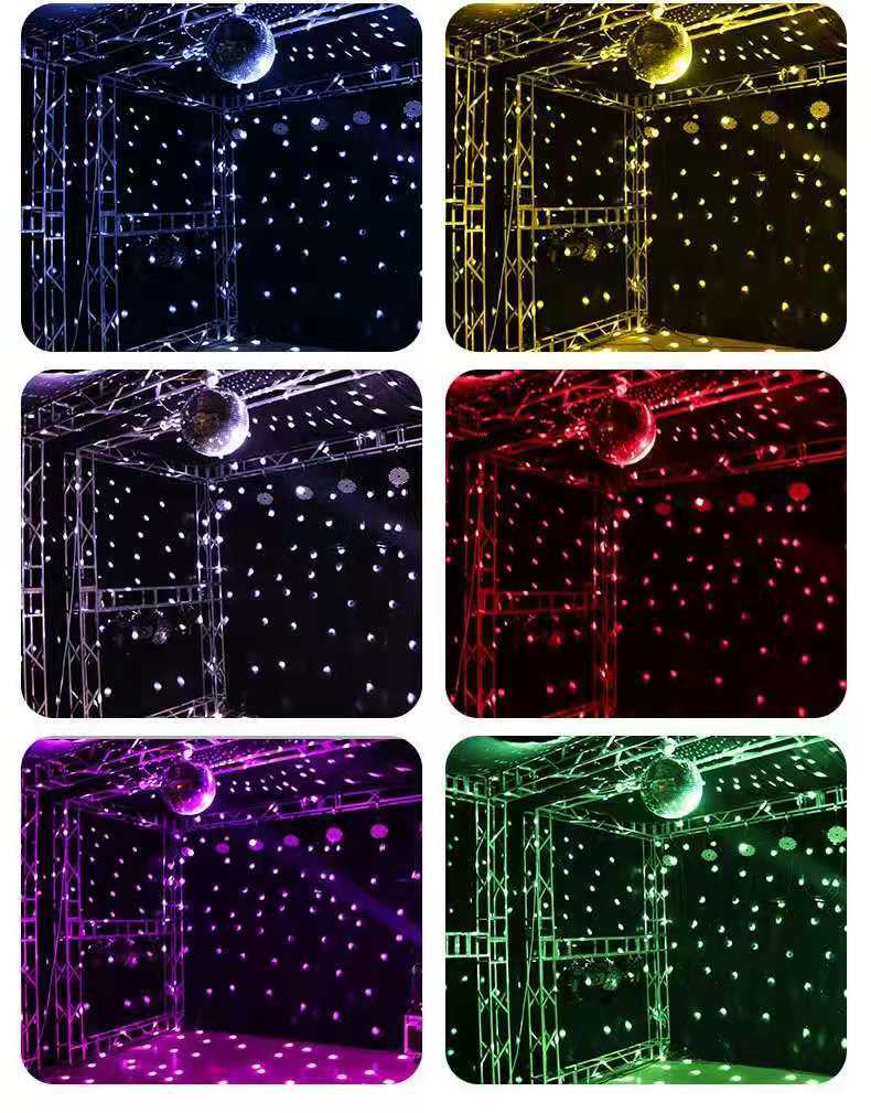 ktv舞厅镜面球反光灯球 舞台装饰玻璃球水晶魔球迪斯科星光效果灯