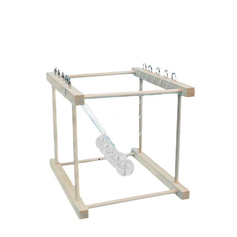 Newton's Cradle DIY Technology Five Balls Making Newton's Cradle Science and Education Energy Conservation Law