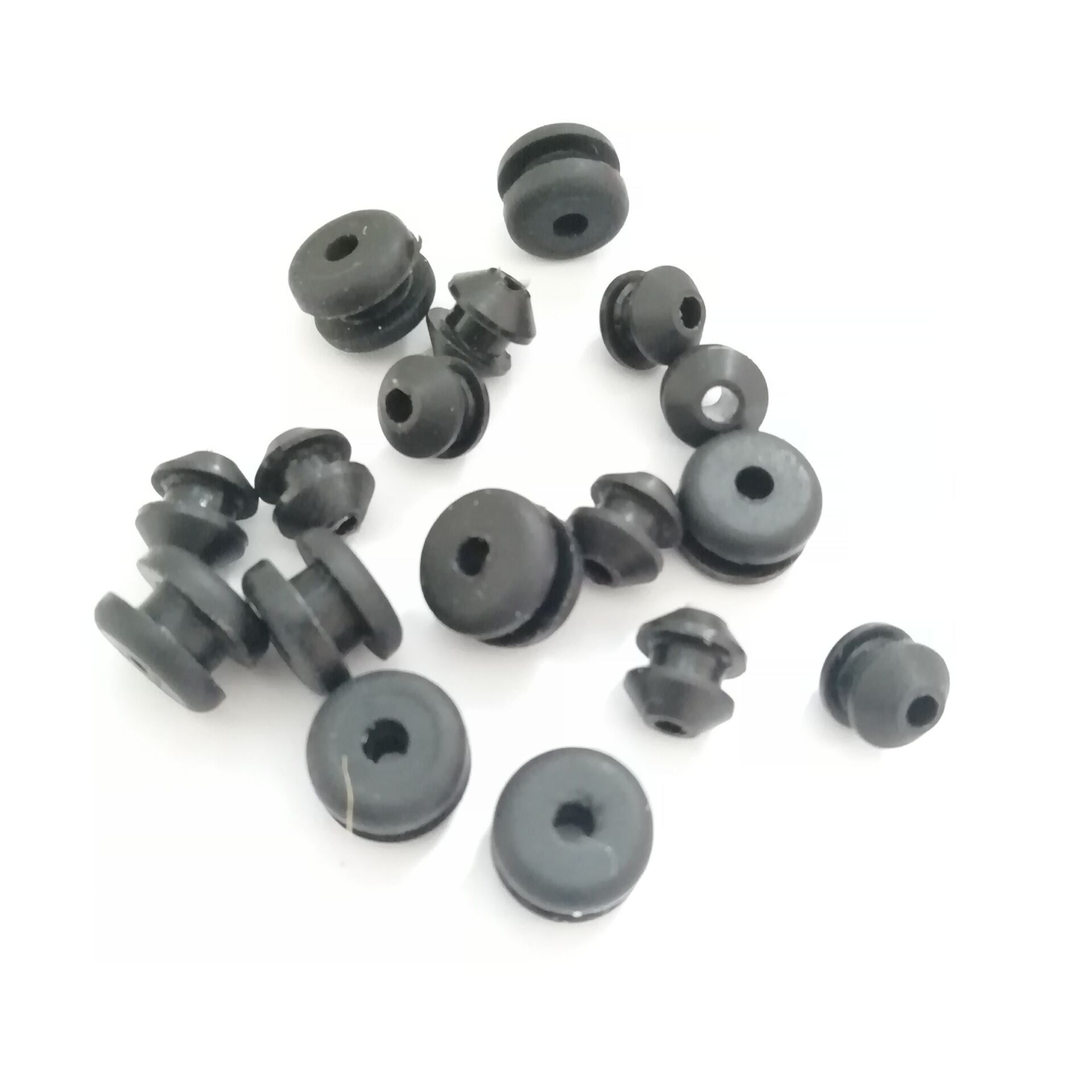 优知源厂家批发黑色防水护线圈 2mm内径护线套 两头锥形护线套