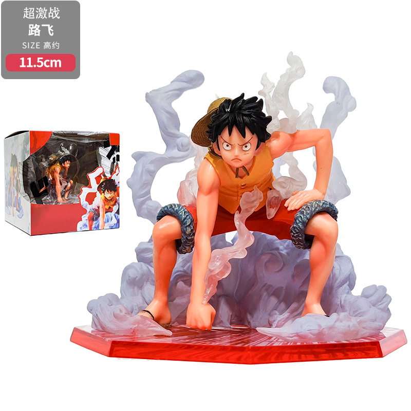 海贼王 顶上战争 超激战 路飞 二档战斗版动漫手办模型摆件-阿里巴巴