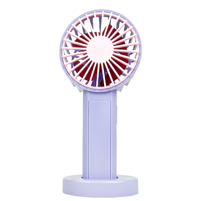 SmallHandheldMiniLittleFan Two-Speed with Light Portable and Simple Foreign Trade Source Large Wind Usb Rechargeable Fan