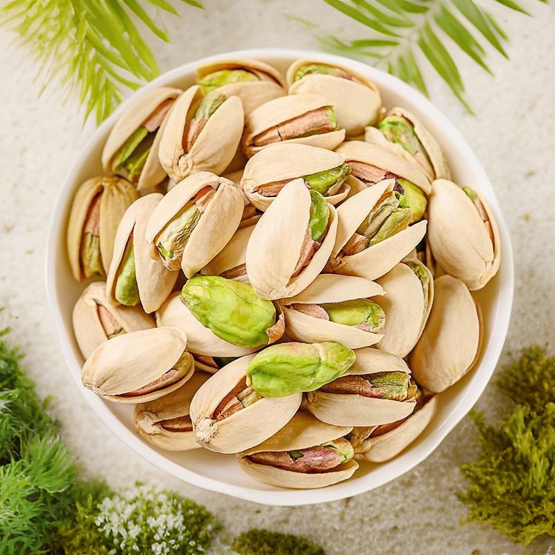 新品新货干果500g独立无漂白开心果颗粒小包袋装特大坚果零食特产