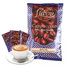 原装进口马来西亚琉鲍菲Lubov新款卡布奇诺速溶咖啡510克20小包
