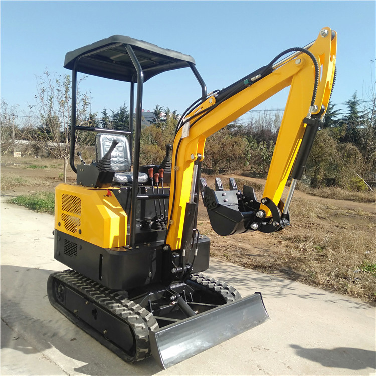 北京17微型多功能抓木机勾机 先导挖掘机 柴油三缸地面破碎挖掘机