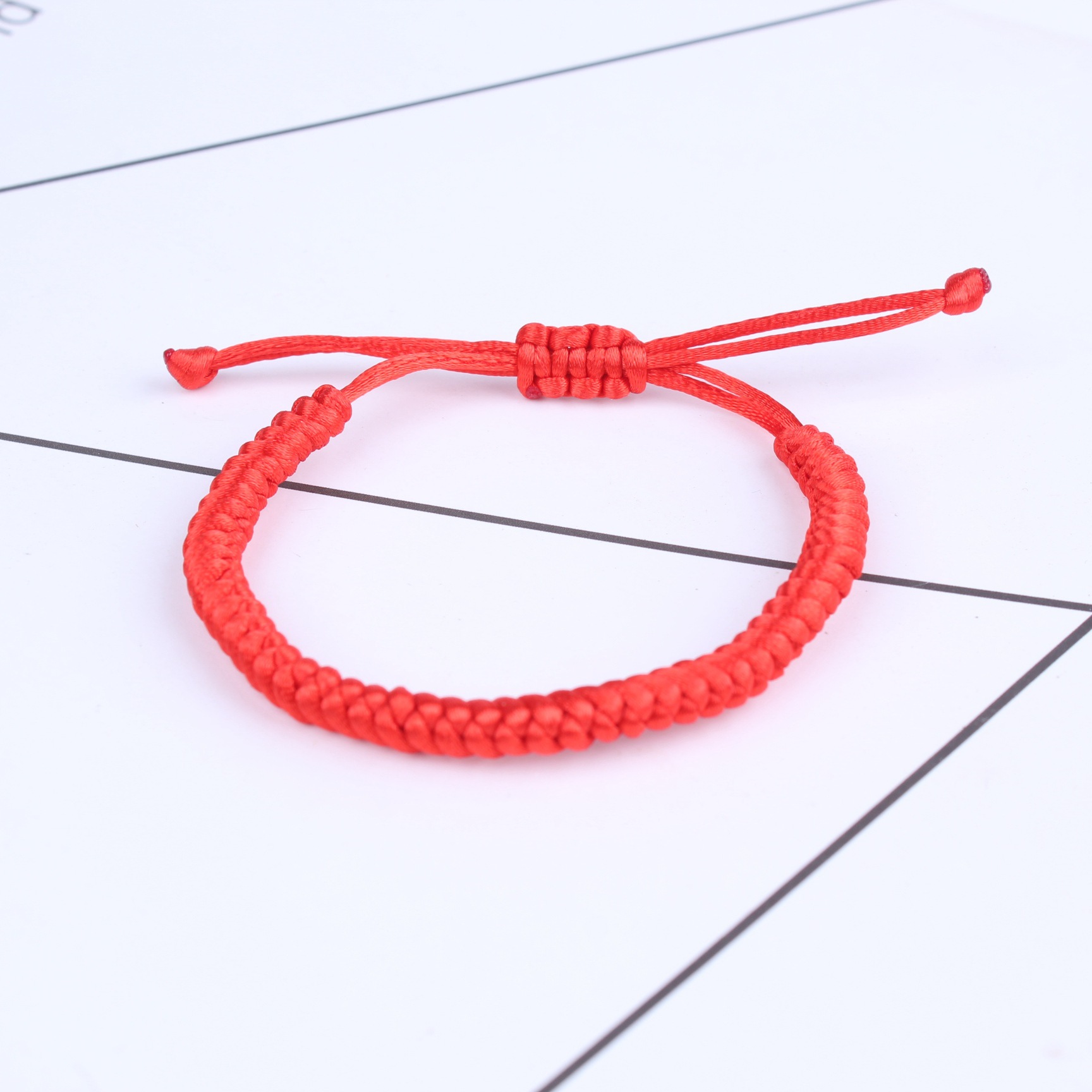 肖战同款金刚结编织成品红手绳7号线6号线宝宝红绳子新鲜出炉闺蜜