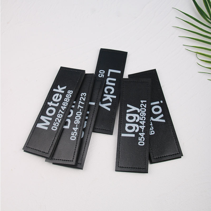 定制宠物胸背带魔术贴大小号字贴个性魔术字贴k9胸背魔术贴