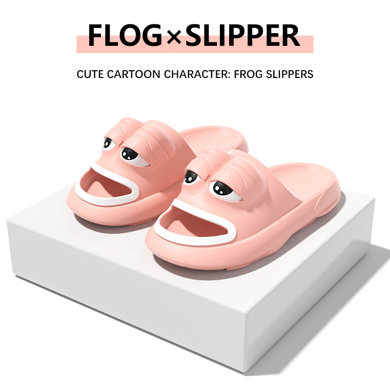 [Source Factory] Cross-Border Frog Slippers Summer Boys and Girls Special Internet Celebrity Foreign Trade Eva Sandals