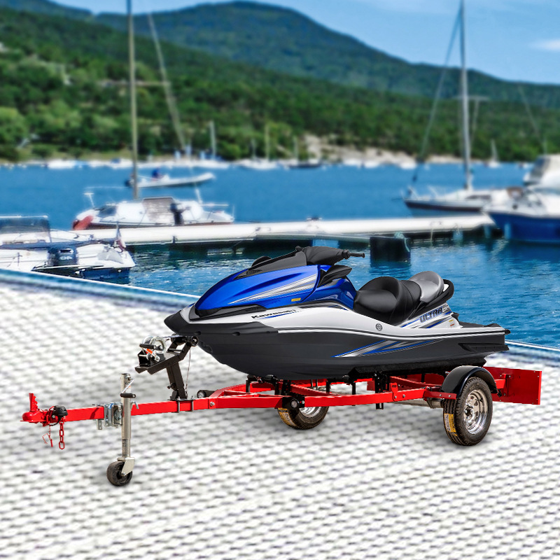 摩托艇拖车橡皮艇路亚艇拖车有公告可上牌颜色可选