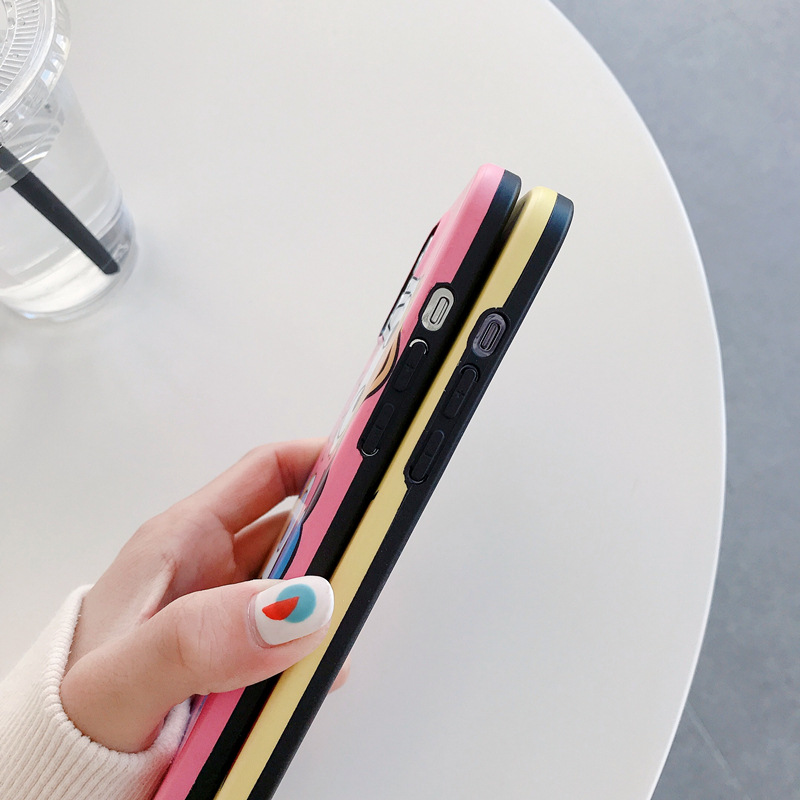 iphone13promax米奇米妮磨砂imd软壳适用防摔苹果12/xs卡通硅胶壳