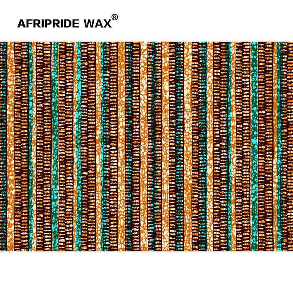 Foreign Trade African Ethnic Style Double-Sided Batik Cotton Printed Fabric Afripride Wax 736