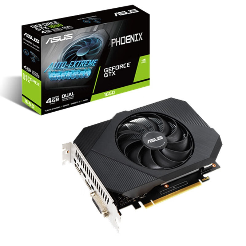 全新凤凰版ph-gtx1650-o4gd6 小机箱台式机电脑显卡 4g显存-阿里巴巴