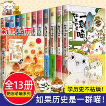 如果历史是一群猫喵全套1-13册假如中国历史漫画故事正版肥志书籍