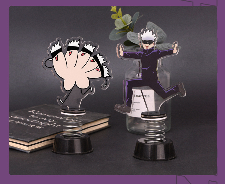 二次元动漫咒术回战5t5摇摇乐卡通立牌搞笑五条悟周边亚克力摆件