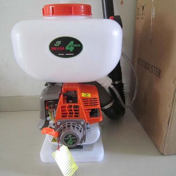 高射程汽油二四冲程喷雾喷粉机高压消毒机背负式汽油大容量喷雾器-阿