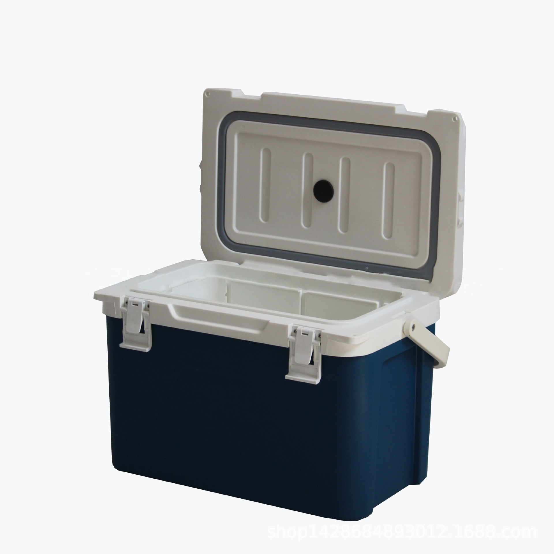 厂家直供6升pu便携式食品保温箱 保鲜冷链储运箱医用疫苗冷藏箱