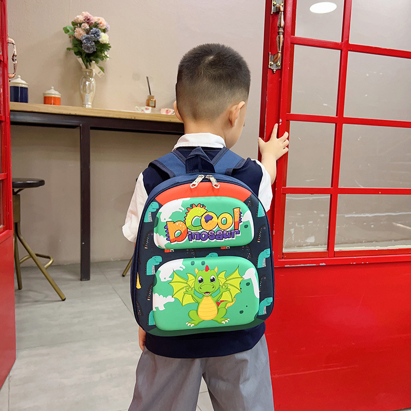 Children's Hardshell Bag 2023 New Eva Unicorn Spider-Man Kindergarten Backpack Primary School Student Backpack