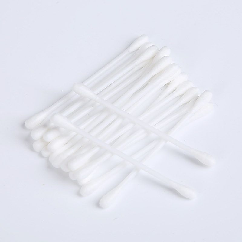Double Pointed Toe Health Swab Ear Picking Ear-Picking Special Cosmetic Cotton Swab Disposable Box-Packed Household Cleaning Cotton Swab Stick
