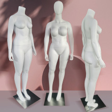 大码女装模特道具服装店欧码全身假人胖模人偶玻璃钢展示架欧美