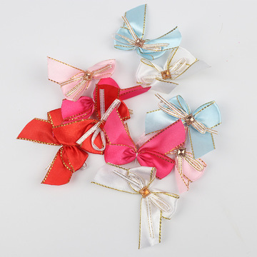 现货布艺丝带蝴蝶结手工花饰diy饰品装饰内衣服装辅料蝴蝶手结