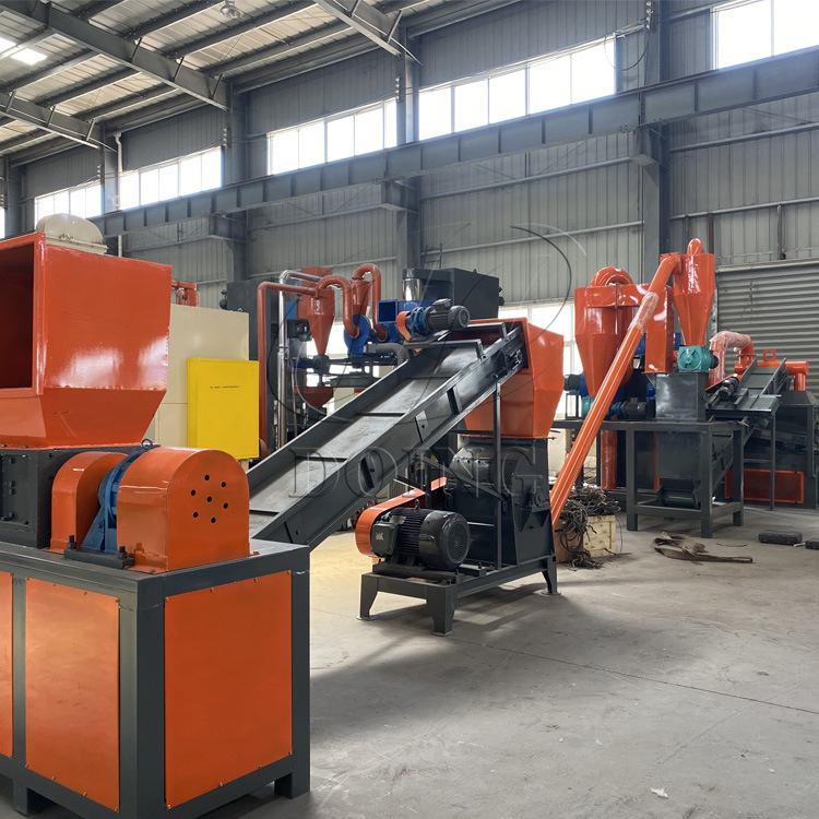 透明亚克力破碎机 边角料胶粘胶去纸干磨生产线 线槽水口料粉碎机