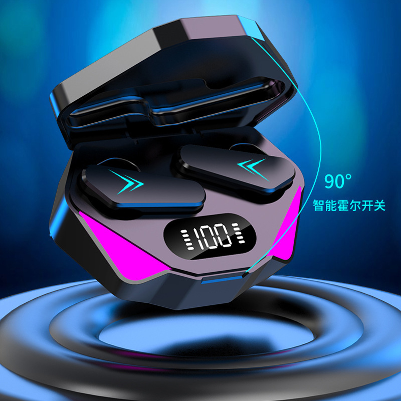 X15 E-Sports Games Bluetooth Headset New Wireless Private Model Low Latency Chicken Tws Game Bluetooth Headset Factory