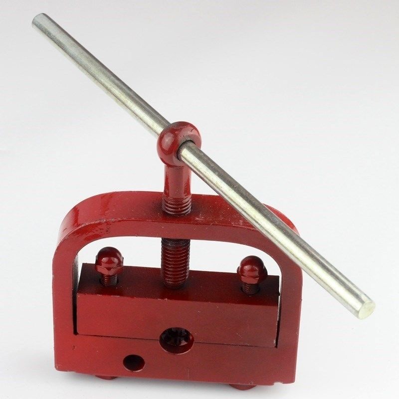 接头压管器接管轻便式氧气管圆管旋转锁管机专用非液压高压缩管机