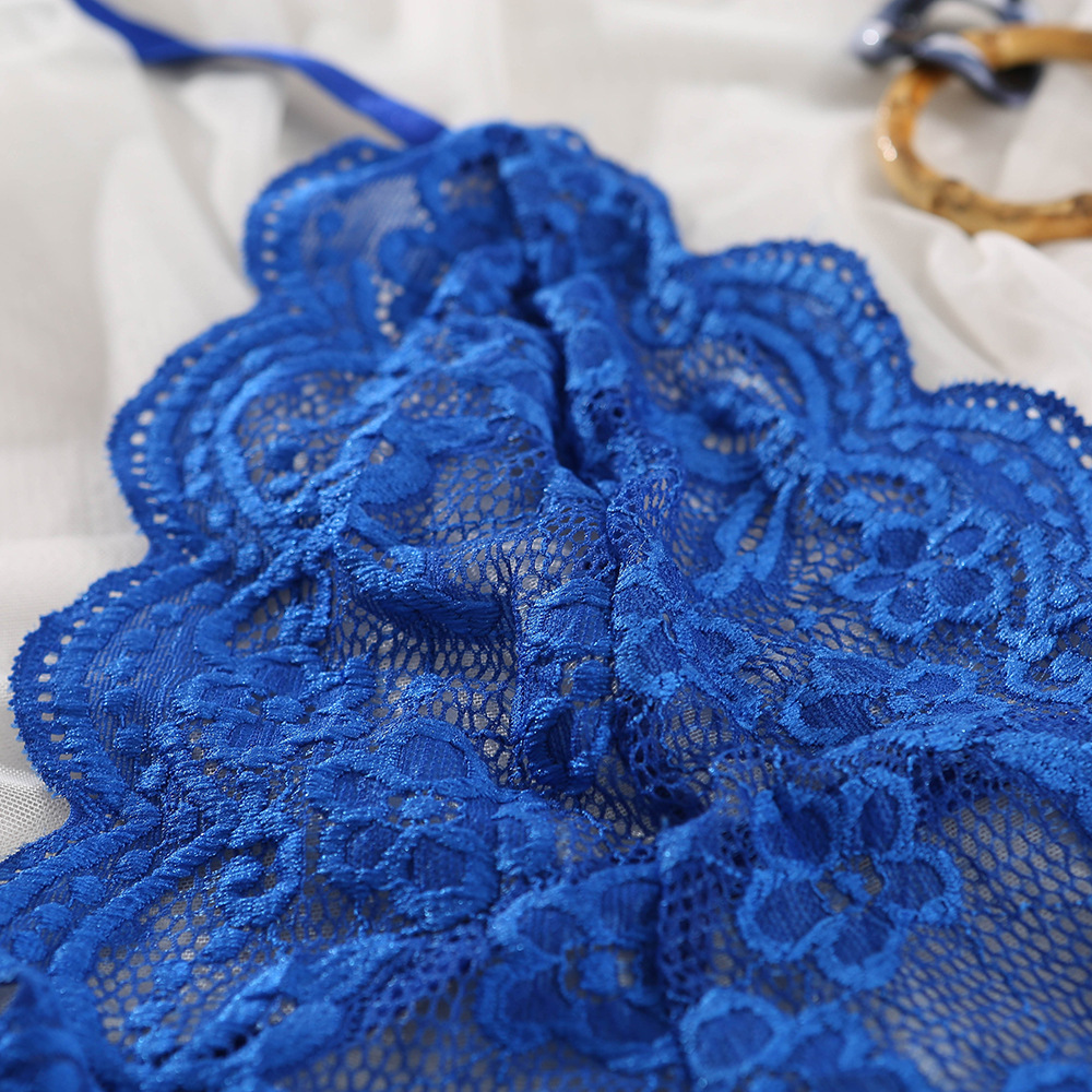 亚马逊欧美情趣内衣女式连体衣深v 性感蕾丝连体衣 性感内衣2908