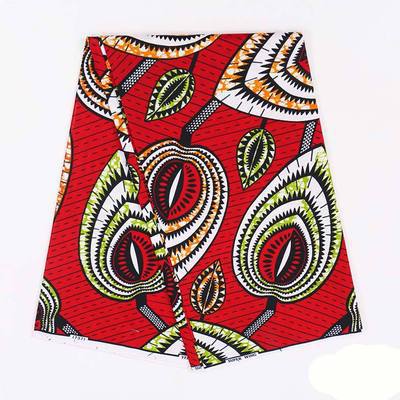 Foreign Trade African Ethnic Batik Printing Fabric Cerecloth Cotton Double-Sided Geometric Penetration Cerecloth